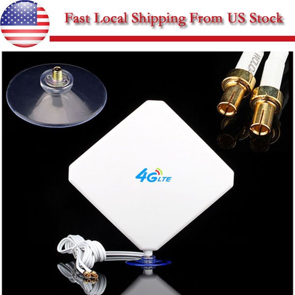 35DBI 3G 4G LTE TS9 High Gain Antenna For HUAWEI E398 & E5375 & E5786 - US Stork