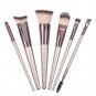 Soft Eye Shadow Tools Cosmetic Beauty 6 Pcs Foundation Makeup Brushes Eyebrow LY