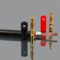 20pcs/set Gold Plated Audio Speaker Wire Cable Banana Plug Connector Adapter 4mm