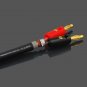 20pcs/set Gold Plated Audio Speaker Wire Cable Banana Plug Connector Adapter 4mm