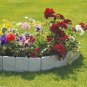 Garden Border Stone Edging Realistic Faux Landscape Decor Outdoor Yard Lawn Edge