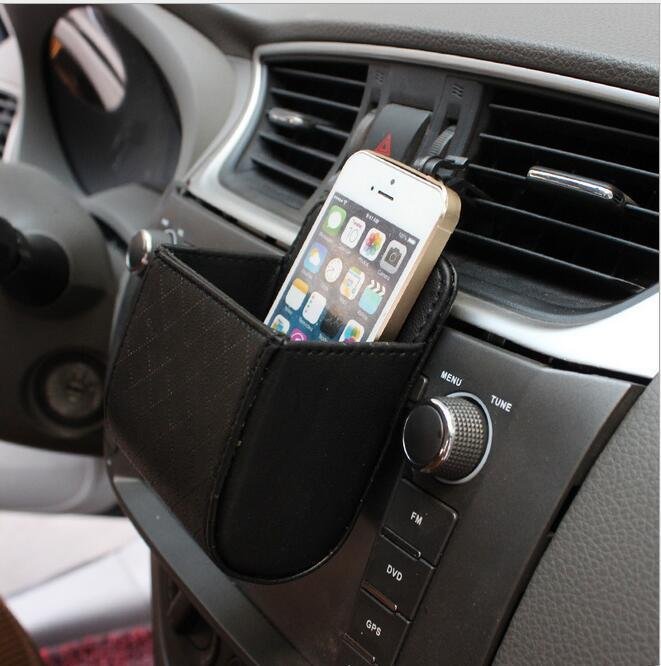 Car Auto Accessories Seat Seam Storage Box Phone Holder Organizer HOT