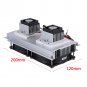 2 Core Refrigeration Thermoelectric Peltier Air Cooling Cooler + Power Supply eo