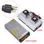 2 Core Refrigeration Thermoelectric Peltier Air Cooling Cooler + Power Supply eo