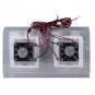 2 Core Refrigeration Thermoelectric Peltier Air Cooling Cooler + Power Supply eo
