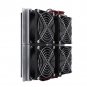 Semiconductor Refrigeration Radiator Thermoelectric Peltier Cooler Plate + 4 Fan