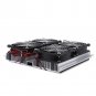Semiconductor Refrigeration Radiator Thermoelectric Peltier Cooler Plate + 4 Fan