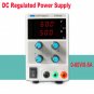 60V 5A 4-Digit Variable Switching DC Power Supply Regulated Lab Grade +Cable coi