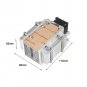 4-chip 240W 12V Semiconductor Refrigeration Air Cooling Radiator Water-cool coi