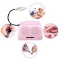 100/220v 60W Nail Suction Dust Collector Manicure UV Gel Tip Set Vacuum Cleanner
