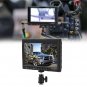 Black Ultra HD 1280x800 IPS Screen Camera Field Monitor With Hot Shoe Bracket
