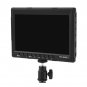 Black Ultra HD 1280x800 IPS Screen Camera Field Monitor With Hot Shoe Bracket