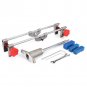 3 Cutters Door Lock Mortiser Fit Jig Mortice Kit w/Wrench Home Improvement Tool