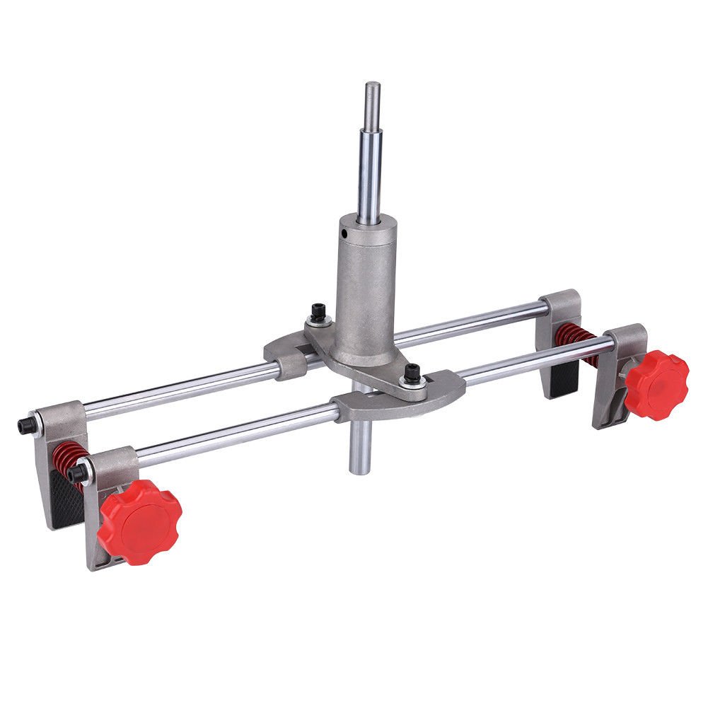 3 Cutters Door Lock Mortiser Fit Jig Mortice Kit w/Wrench Home