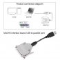 10cm USB Length to Parallel Adapter CNC Controller for Mach3 UC100 Hot