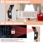 Smart Wireless WiFi Visual Remote Camera Door Phone Doorbell Intercom Security