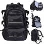 Waterproof Large BLK Backpack Bag Case for Camera Lens DSLR Canon EOS Nikon Sony