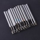20pcs Leather Craft 5mm Carbon Steel Flower Punch Hole Tool for Wallet Belt coi