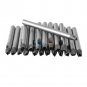 20pcs Leather Craft 5mm Carbon Steel Flower Punch Hole Tool for Wallet Belt coi