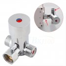 G1/2" Automatic Sensor Faucet Hot Cold Water Temperature Mixer Mixing Valve coi