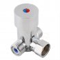 G1/2" Automatic Sensor Faucet Hot Cold Water Temperature Mixer Mixing Valve coi