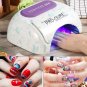 48W Pro CCFL&LED Nail Cure Lamp UV Gel Dryer Light Timer for Gel Polish US/EU TR