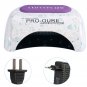 48W Pro CCFL&LED Nail Cure Lamp UV Gel Dryer Light Timer for Gel Polish US/EU TR