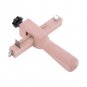 Wood Adjustable Strip and Strap Cutter Leather Hand Cutting Craft Tool + 5 Blade
