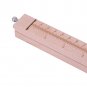 Wood Adjustable Strip and Strap Cutter Leather Hand Cutting Craft Tool + 5 Blade