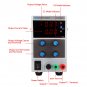 SKYTOPPOWER Variable DC Power Supply Multi Regulated 0-60V 0-5A Adjustable Hot E