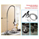 Kitchen Hotel Rinse Spray Head Faucet Tap Sprayer + High Pressure Flexible Hose