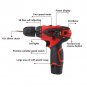 12V Li-ion Battery Cordless Drill High Power Rechargeable Electric Hand Tool coi