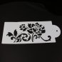 4Pcs Flower Emboss Fondant Cake Stencil Mould Border Side Lace Icing Sugarcraft
