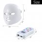 LED Photon Light Photodynamic PDT Skin Rejuvenation Facial Neck Mask Anti Aging