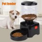 5L Automatic Pet Dog Cat Feeder Food Dispenser Voice Recording Time Programmable