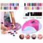 48W UVLED Nail Lamp Dryer Nail Art Tools for Nail Gel Polish with Smart Sensor