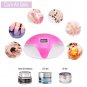48W UVLED Nail Lamp Dryer Nail Art Tools for Nail Gel Polish with Smart Sensor