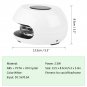 Car Solar Air Purifier Ionizer Cleaner Aromatherapy Anion Sterilization for Home