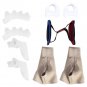 9Pcs Kit Gel Bunion Pad Protector Sleeve Toe Spreader Corrector Pain Relief Care