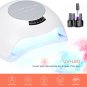 48W Stylish LED & Nail Dryer Gel Builders Drying Curing Lamp Light Manicure Tool
