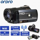 ORDRO HDV-D395 Full HD 1080P 18X3" Touch Digital Camera Wifi IR Video Camcorder