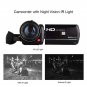 ORDRO HDV-D395 Full HD 1080P 18X3" Touch Digital Camera Wifi IR Video Camcorder