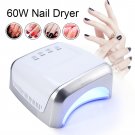 60W Pro Nail Dryer Salon Gel Curing Polish UV Lamp Light Acrylic Manicure