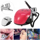 Beauty Special Airbrush Air Compressor Suit Makeup Nail Temporary Tattoo 2Colors