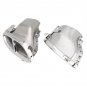 1 Pair Car Exhaust Tail Pipes Muffler Tips for Mercedes Benz W212 2014-2015