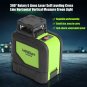 360° Rotary 5Line Laser Self Leveling Cross Line Horizontal Vertical Green Light