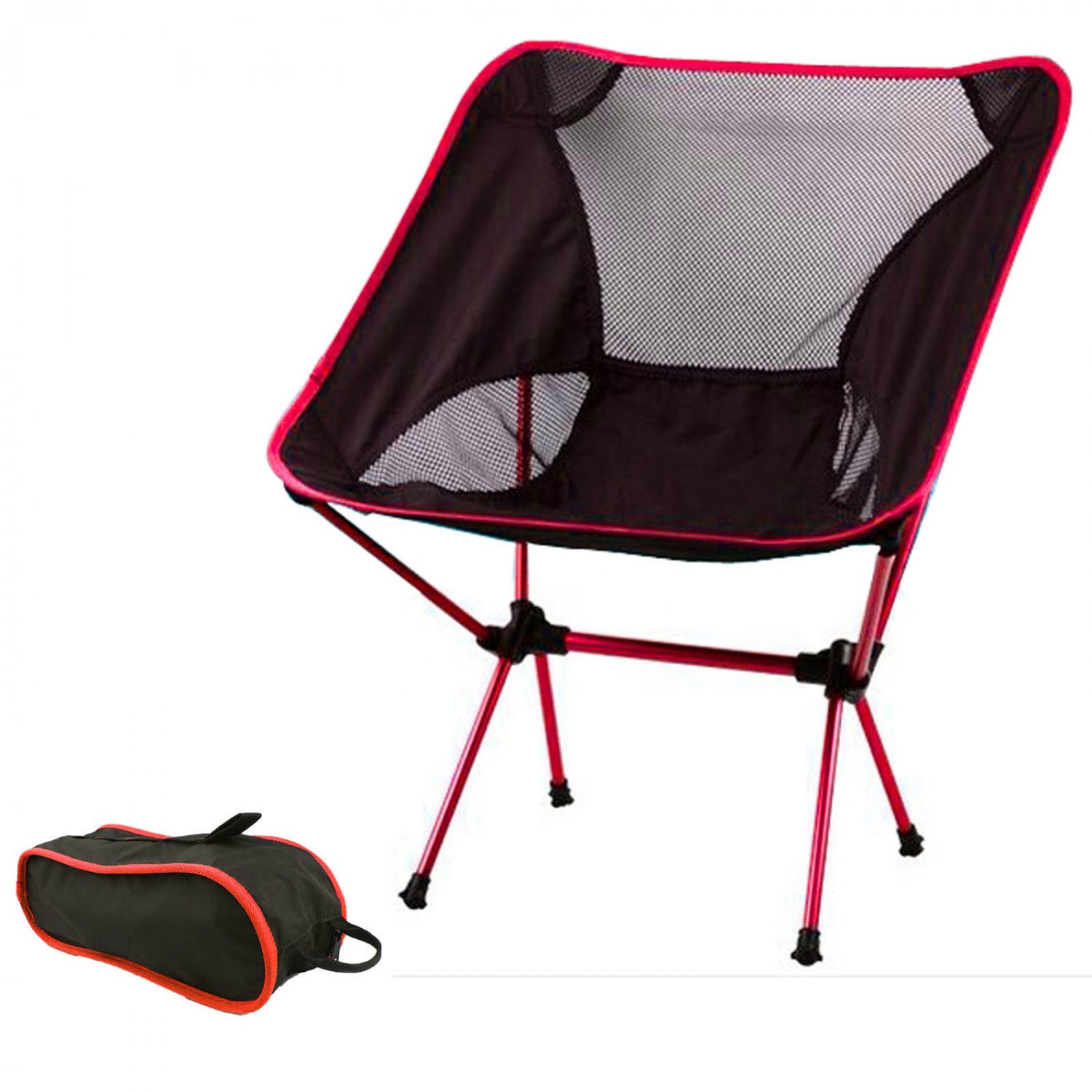 Portable Lightweight Foldable Camping Chair Outdoor Hiking Backpacking Patio Hot