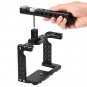 Camera Cage Kit 15mm Rods Handle Stabilizers for DSLR Camcorder