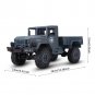 WPLB-14 1:16 RC Rock Crawler 4WD Military Truck Remote Control Car Toy