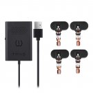 Car TMPS Tire Pressure Monitor System USB BT + 4 Internal Sensors for Phone